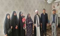 دیدار و تجلیل از مادر و همسر شهید بمناسبت بزرگداشت سالروز تکریم از همسران و مادران شهدا